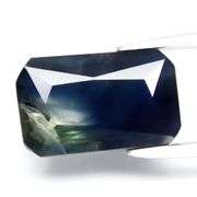 Bi-color! Translucent AND opaque! 2.54ct Australian Sapphire!