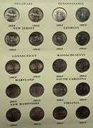 State Quarters BU Complete 1999-2009 in Littleton Archival Album.