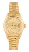 Rolex Date just President 69178, 26MM, Diamond Dial, Ladies Watch