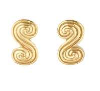 Tiffany & Co. Spiro Swirl Stud Earrings in 18K