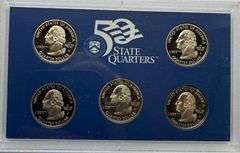 1999-2008 State Quarter Proof Sets Complete.