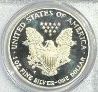 2000 P PCGS PR 69 D CAMEO Silver Eagle