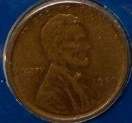 1909 Lincoln VDB Penny and Anniversary Stamp