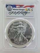 2021-(P) Silver Eagle T1 FDI PCGS MS69 **Regan Legacy Series** Emergency Issue