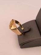 MEN'S 14K YELLOW GOLD DIAMOND RING