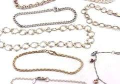 Group lot of 11 vintage 925 sterling silver bracelets