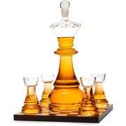 Chess Wine Decanter Set
