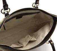 Gucci beige ebony GG canvas lovely heart shaped interlocking G tote bag