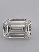 I.G.I CERTIFIED LOOSE DIAMOND 10.07 CARAT LAB GROWN EMERALD CUT F-VVS2