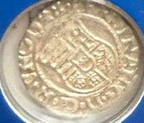 Madonna and Child Silver Denier Coin of The Holy Roman Empire.