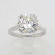 3.01CT D Color, VVS2 Clarity Diamond Solitaire