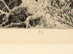 Mark Alan Leithauser Limited Edition Etching