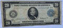 $20 Series of 1914 San Francisco FRN
