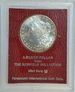 'Gem' BU 1883-S Morgan Silver Dollar. MS65 Redfield Collection