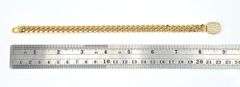 Beautiful 50 Gram Italian 14 K Gold Plated Link Bracelet