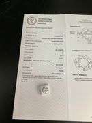 I.G.I CERTIFIED 5.03 CARAT ROUND BRILLIANT CUT DIAMOND. IDEAL CUT.