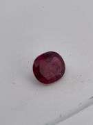 CERTIFIED NATURAL RUBY RED EXCELLENT IDEAL CUT OVAL