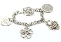 Tiffany & Co charm bracelet in 925 sterling silver