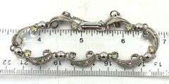 Group of 7 vintage 925 sterling silver bracelets
