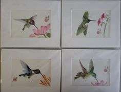 Quantity of 4 Extremely Collectable Oriental Original Painting