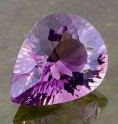 Top tier 17.94ct concave cut Amethyst