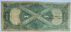 $1 Series of 1917 US Note