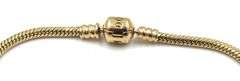 Pandora Moments bracelet in 14kt yellow gold