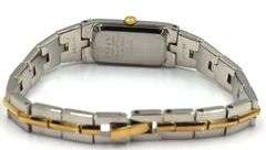 Seiko 2 tone quartz classic watch