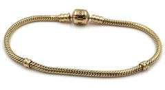 Pandora Moments bracelet in 14kt yellow gold