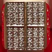 Exquisite Men's 10K Gold Diamond Ring