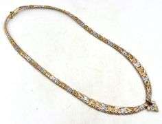 Set of 925 sterling silver necklace and bracelet