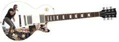 Thomas Rhett Autographed Signed 1/1 Custom Graphics Photo Guitar ACOA