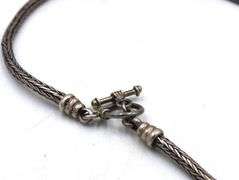 Group lot of 2 vintage 925 sterling silver necklaces