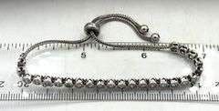 Group lot of 5 vintage 925 sterling silver bracelets