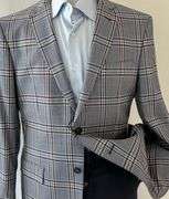 Stylish, 2 Button Modern Fit Sport Coat, Made in Italy