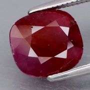 UNTREATED! 3.76ct violet red Winza Ruby