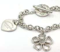 Tiffany & Co charm bracelet in 925 sterling silver