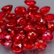 Eye poping 3.82cts of JEDI RED Songean Sapphires!
