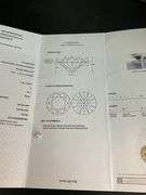 LAB GROWN ROUND BRILLIANT CUT LOOSE DIAMOND. 1.45 CARAT
