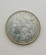 1884 O Morgan Silver Dollar, UNC
