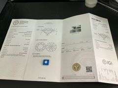 LAB GROWN ROUND BRILLIANT CUT LOOSE DIAMOND. 1.54 CARAT