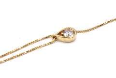 14kt Yellow gold Pandora Infinite lab grown diamond necklace