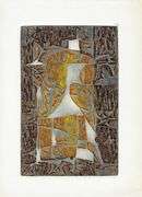 Exclusive Marcel Fiorini Etching From ‘Paroles Peintes’ 1960’s