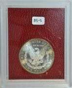 'Gem' BU 1883-S Morgan Silver Dollar. MS65 Redfield Collection