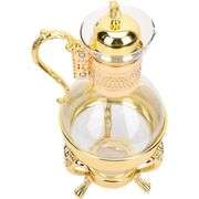 Turkish Stovetop Teapot Kettle with Arabic Design