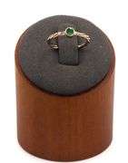 Cartier Emerald twisted 18kt tri color gold stackable ring