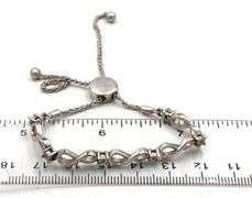 Group lot of 5 vintage 925 sterling silver bracelets