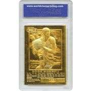 Kobe Bryant Rookie 23KT Gold Card Black Gold Edition