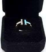 Tiffany & Co T Dia Blue Tiffany Ring