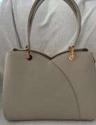 Off-white Color Hand Bag by David Jones Paris